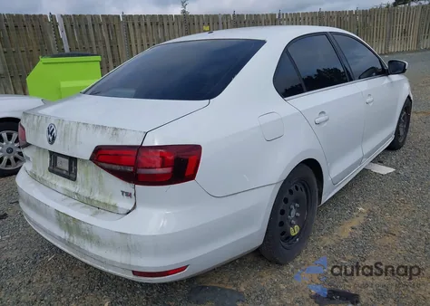 2017 Volkswagen Jetta 1.4T S из США, поврежденный, VIN 3VW2B7AJ5HM315174